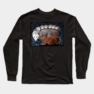 Opossum and Rat Long Sleeve T-Shirt